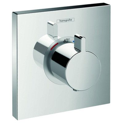 Hansgrohe Set de finition pour mitigeur thermostatique ShowerSelect E encastré haut débit chromé