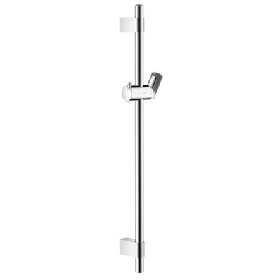 Hansgrohe Unica Unica`s Puro barre de douche Reno 72cm avec supports muraux métalliques réglables chrome