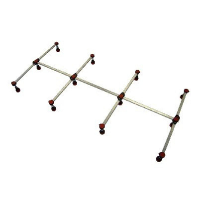 De Beer 12 pieds châssis 70 100mm pour receveur de douche jusqu'à 140