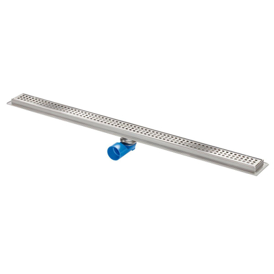 Caniveau Van Den Berg Premium line 100cm avec évacuation latérale en inox