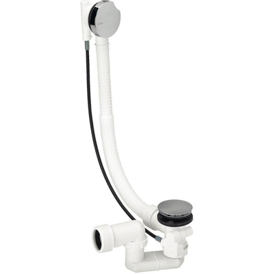 Royal Plaza Merlot bonde de baignoire universelle avec trop-plein made by viega chrome