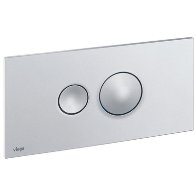 Viega Visign for style 10 plaque de commande chrome mat élégant