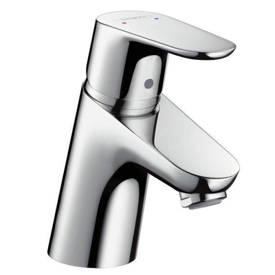 Hansgrohe Focus Eengreeps wastafelmengkraan - 70 met afvoerplug - hoogglans chroom