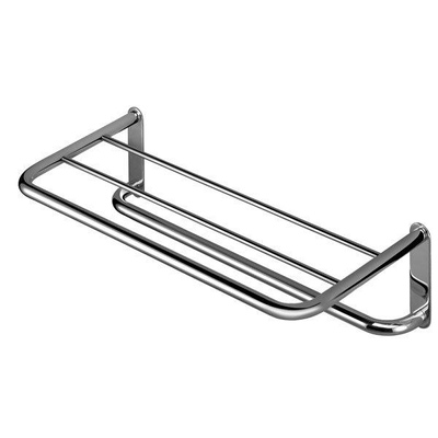 Geesa Wynk Porte-serviettes avec étagère 61.6cm Chrome