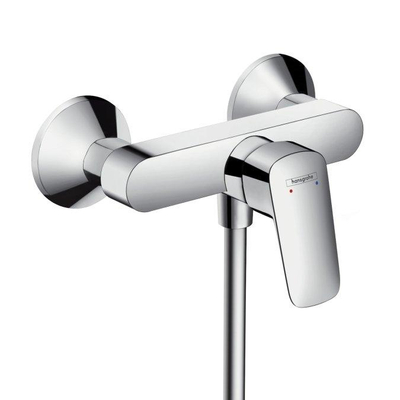 Hansgrohe Logis Eengreeps douchemengkraan - opbouw - hoogglans chroom