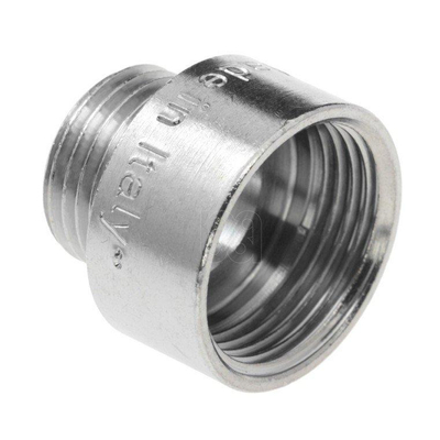 Bonfix embout chromé bi.dr.xbu.dr. 1/2 x3/8