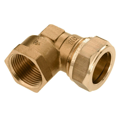 Bonfix laiton coude autofreinant x filetage intérieur 3/4 x 15mm conique gastec / kiwa