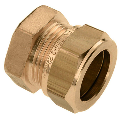 Bonfix embout de compression en laiton 12mm gastec / kiwa