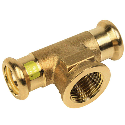 Bonfix Press rk gas Pièce en T avec long perçage double 28x1/2 bix28mm gastec