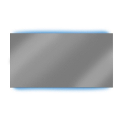 LoooX C-Line spiegel – 160x70 cm – indirecte LED boven en onder – afstandsbediening – Aluminium