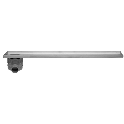 Easy Drain Multi élément encastrable inox sans bride siphon excentré 30/35/50mm 70cm profondeur d'encastrement à partir de 79mm avec sortie latérale