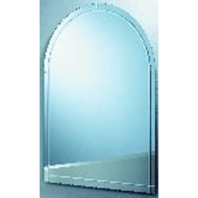 Plieger Up miroir – 120 x 65 cm – LED directe en haut – Aspect aluminium