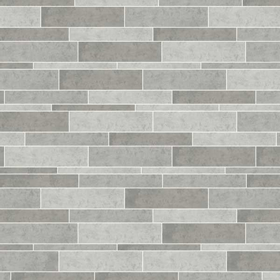 Mosa Terra Tones Stroken - 14.7x59.7cm - 12.0mm - gerectificeerd - Koel zwart