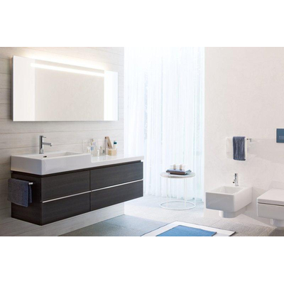 Laufen Living City lavabo à poser 100x46x15,5cm 1 trou de robinet avec trop-plein céramique blanc