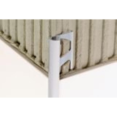 Schluter Rondec-pro angle intérieur 10 mm pvc blanc