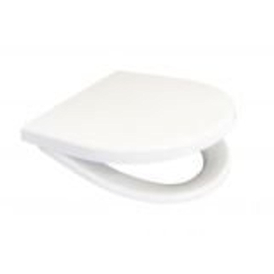 Wisa D-star toiletzitting - d-vorm - quick release - universeel - wit