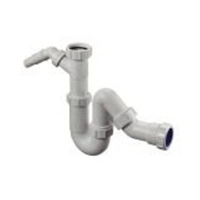 McAlpine Mcalpine 5375 Siphon universel + aérateur 6/4''x40mm