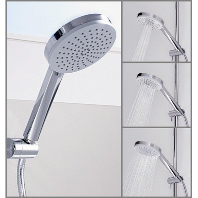 Hansa Hansaviva Barre de douche 60cm avec flexible 175cm et porte savon chrome