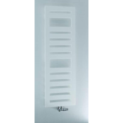 Zehnder Metropolitan Spa radiateur sèche-serviettes 122,5x40cm 474watt Acier Blanc brillant
