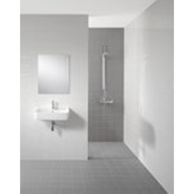 Mosa softline Carrelage de sol 15x15cm carré blanc mat