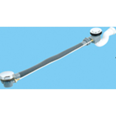 Royal Plaza Merlot bonde de vidage 1 trou de robinet 1/4 avec long tube chrome