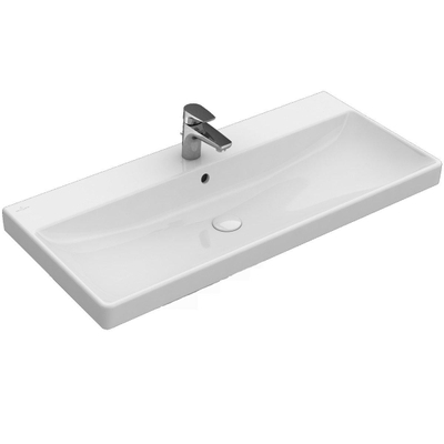 Villeroy & Boch Avento meubelwastafel 80x47cm 1 krgat m/overloop wit SHOWROOMMODEL