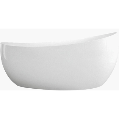 Villeroy & Boch Aveo bad - vrijstaand - 190x95cm - met badwaste - glans wit