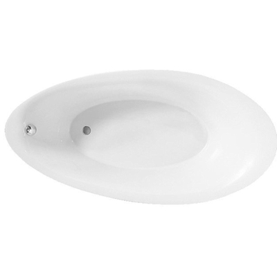 Villeroy & Boch Aveo Baignoire îlot 190x95cm sans bord avec multiplex trio Blanc