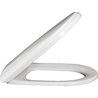 Villeroy & Boch Hommage Abattant de WC - avec fonction de fermeture automatique (SoftClosing) - avec abattant amovible - (QuickRelease) - Blanc Alpin