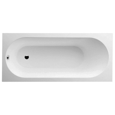 Villeroy & Boch Oberon kunststof bad quaryl rechthoekig - 180x80cm - met poten - glans wit