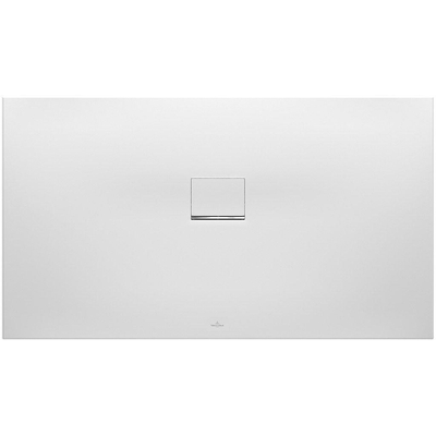 Villeroy & Boch Squaro infinity douchebak - 160x90x4cm - grijs