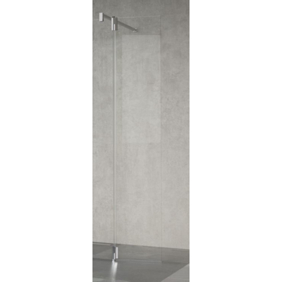 Novellini Giada partie pivotante HA pour Giada H profil chrome et verre transparent