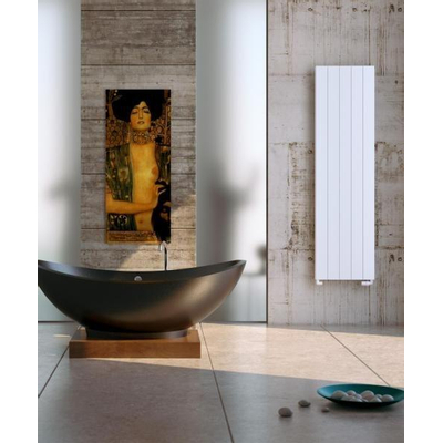 Vasco Vertiline VD radiateur design vertical 1820x408mm 1120W (11207 10) raccordement 1188 blanc