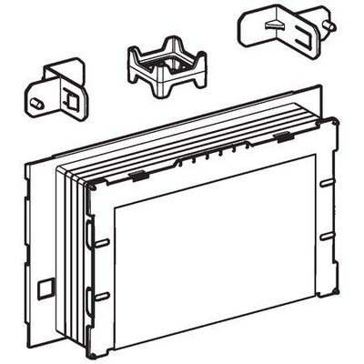 Geberit Sigma ruwbouwset vlak geintegreerd - 12cm - voor inbouw reservoir