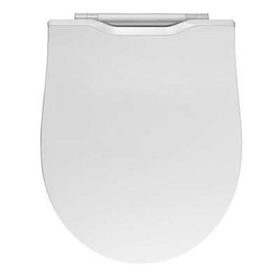 Pressalit Projecta D Solid Pro Lunette cuvette polygiène avec couvercle amortisseur blanc