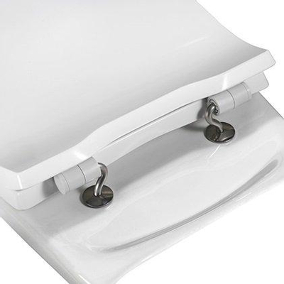 Pressalit Objecta D Pro polygiène Abattant WC avec couvercle blanc