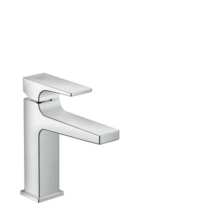 Hansgrohe Metropol Wastafelkraan - 110 met push open en coolstart - hoogglans chroom