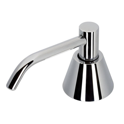 Geesa Hotel Distributeur de savon mural apparent avec réservoir de savon PE Chromé