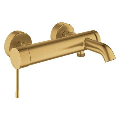 Grohe Essence New Badkraan - met omstel - met koppelingen - brushed cool sunrise (goud)
