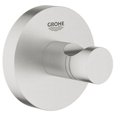 GROHE Essentials crochet de serviette - rond - super acier