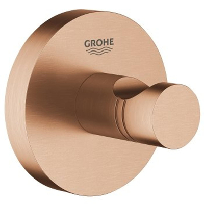 Grohe Essentials Handdoekhaak - rond - brushed warm sunset (koper)