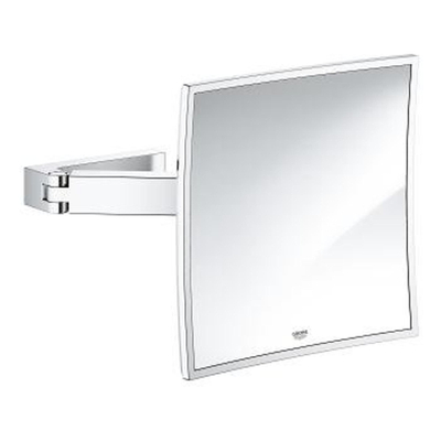 GROHE Selection cube miroir de rasage carré chrome