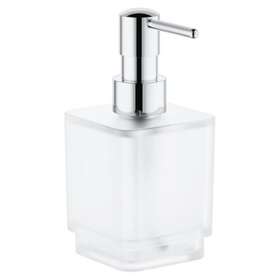 GROHE Selection Cube Distributeur de savon - 300ml - carré - chrome