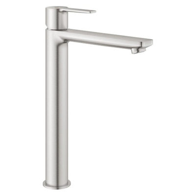 Grohe Lineare New Waterbesparende Wastafelkraan - XL-Size - Supersteel (RVS)