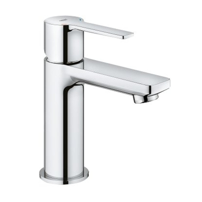 Grohe Lineare New Waterbesparende Wastafelkraan - XS-Size - met temperatuurbegrenzer - met klikwaste - chroom