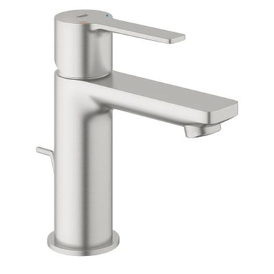 Grohe Lineare New Waterbesparende Wastafelkraan - XS-Size - met waste - Supersteel (RVS)