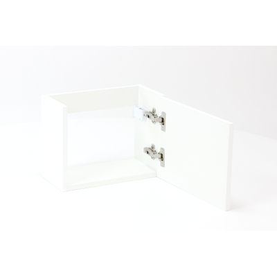 Royal Plaza Dee 2.0 Meuble sous lave-mains 36x18cm porte universel blanc brillant