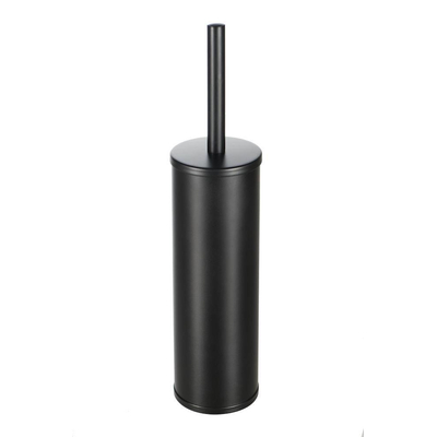 Geesa Nemox Toiletborstel Black Closetborstelgarnituur wandmontage - zwarte borstelkop - zwart