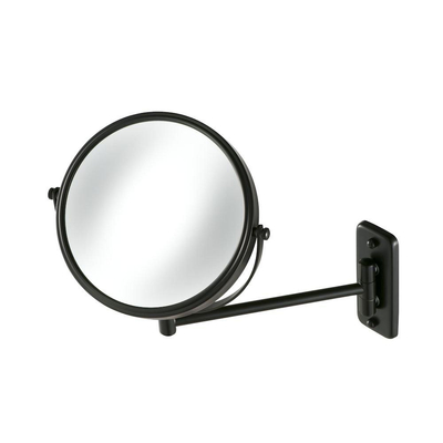 Geesa Mirror Scheerspiegel 1 arm 3x vergrotend Zwart OUTLETSTORE