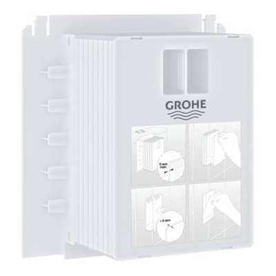 GROHE inspectieschacht - voor kleine bedieningsplaten - wit
